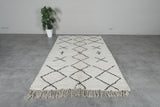 Handmade moroccan rug 5.4 FT X 8.6 FT