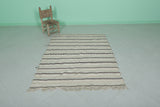 Wedding Moroccan rug 4.3 FT X 5.6 FT