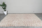 Handmade Moroccan Rug  7.1 x 10.7 ft - Unique Grid Design