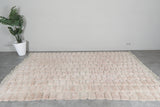 Handmade Moroccan Rug  7.1 x 10.7 ft - Unique Grid Design