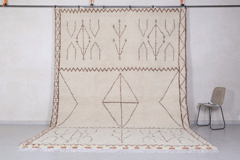 Alfombra hecha a mano marroquí, alfombra bereber personalizada