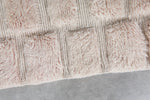 Handmade Moroccan Rug  7.1 x 10.7 ft - Unique Grid Design