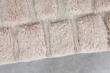 Handmade Moroccan Rug  7.1 x 10.7 ft - Unique Grid Design