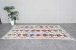 Handmade Moroccan rug 4.5 FT × 8.3 FT