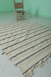 Wedding Moroccan rug 4.3 FT X 5.6 FT