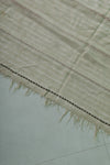 baige Flatwoven handmade berber Moroccan rug