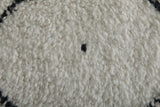 Handmade moroccan rug 5.4 FT X 8.6 FT