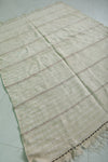 baige Flatwoven handmade berber Moroccan rug