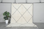 Beni ourain rug 6.7 FT X 9.6 FT