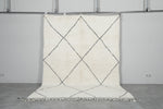 Beni ourain rug 6.7 FT X 9.6 FT