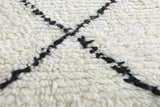 Beni ourain rug 6.7 FT X 9.6 FT
