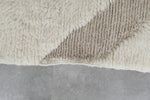 Luxury Handmade Berber Rug 6.7 x 8.9 ft - Soft Neutral Moroccan Style