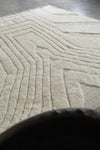 Luxury Handmade Berber Rug 6.7 x 8.9 ft - Soft Neutral Moroccan Style