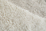 Luxury Handmade Berber Rug 6.7 x 8.9 ft - Soft Neutral Moroccan Style