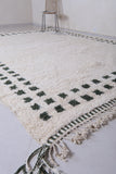 Custom Handmade Moroccan Rug - Wool Rug with Subtle Border Design