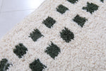 Custom Handmade Moroccan Rug - Wool Rug with Subtle Border Design