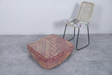 Moroccan handmade ottoman pouf