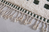 Custom Handmade Moroccan Rug - Wool Rug with Subtle Border Design