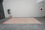 Long runner flatwoven moroccan rug - 6.2 FT X 13.2 FT