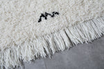 All wool custom handmade, Berber beni ourain rug