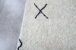 All wool custom handmade, Berber beni ourain rug