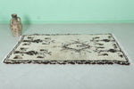 Handmade Moroccan Berber Rug – 3.2 x 6.1 ft with Classic Tribal Design