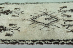 Handmade Moroccan Berber Rug – 3.2 x 6.1 ft with Classic Tribal Design