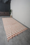 Long runner flatwoven moroccan rug - 6.2 FT X 13.2 FT