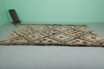 6.3 x 12.2 FT Moroccan Rug with Traditional Diamond & Star Motif – Handmade Berber Style