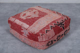 Moroccan vintage ottoman pouf