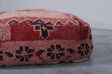 Moroccan vintage ottoman pouf