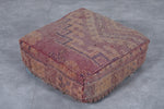 Moroccan vintage ottoman pouf