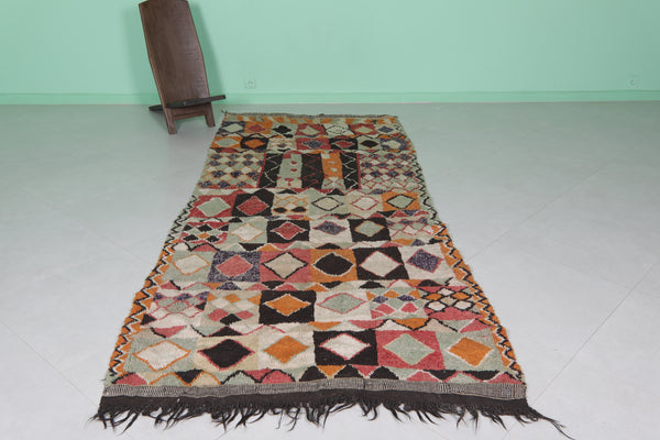 Colorful Handmade Berber Runner Rug – Vibrant Artisan Craftsmanship