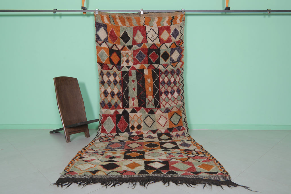 Colorful Handmade Berber Runner Rug – Vibrant Artisan Craftsmanship