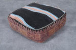 Moroccan vintage ottoman pouf