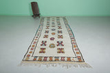 Entryway Azilal Moroccan Carpet - 4.1 FT X 12.3 FT | Colorful Handmade Berber Rug