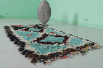 Moroccan runner rug 2.3 X 5.1 Feet