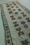 Entryway Azilal Moroccan Carpet - 4.1 FT X 12.3 FT | Colorful Handmade Berber Rug