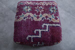 Moroccan vintage ottoman pouf