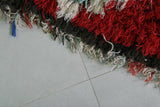 Moroccan runner rug 2.3 X 5.1 Feet