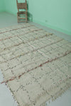 Handmade Runner Moroccan Rug – 5 x 8.2 Feet | Natural Berber Decor