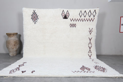 Alfombra hecha a mano personalizada, marroquí beni nulain alfombra