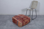 Moroccan vintage ottoman pouf