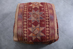 Moroccan vintage ottoman pouf