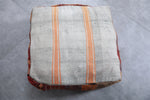 Moroccan vintage ottoman pouf