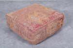 Moroccan vintage ottoman pouf