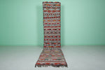 Long Moroccan Hallway Runner Rug – 2.7 FT x 13.2 FT | Colorful Berber Carpet