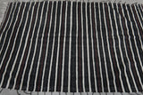 Vintage moroccan handwoven kilim 3.9 FT X 5.8 FT