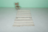 Runner berber rug 3.5 FT x 6.3 FT