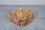 Moroccan vintage ottoman pouf